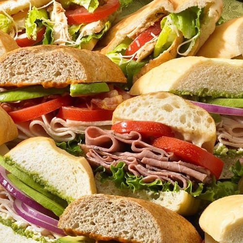 Half Sandwich Meal.